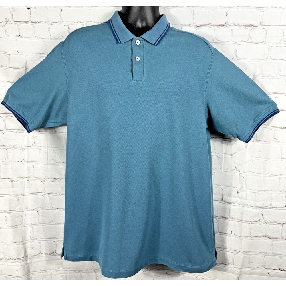 Tommy Bahama Polo Shirt Men's Size Large Short Sleeve‎ Casual Polo Shirt